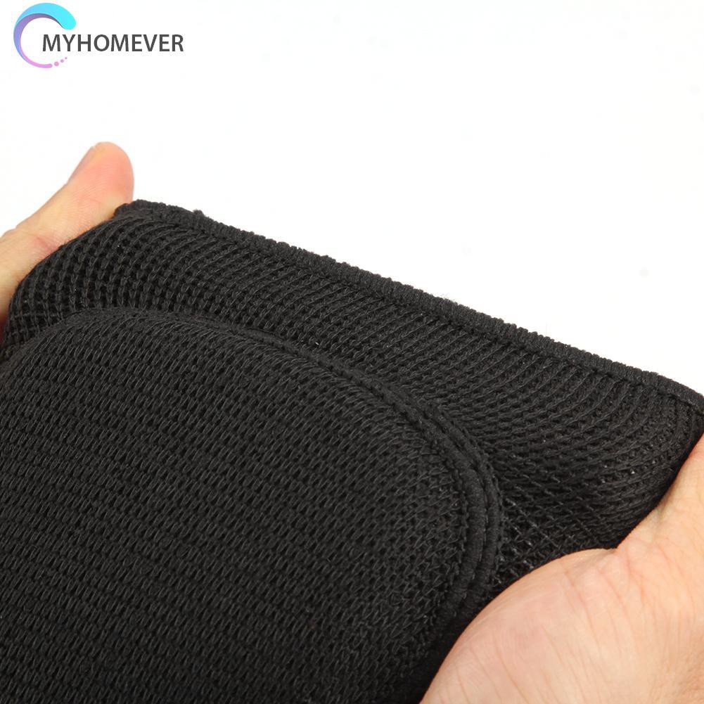 Cặp đệm xốp dệt kim bảo vệ khuỷu tay / đầu gối khi chơi thể thao