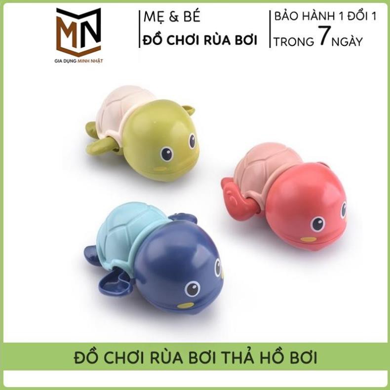 Đồ Chơi Rùa Con Mini Thả Hồ Bơi Cho Bé Chạy Dây Cót - An Toàn Cho Bé