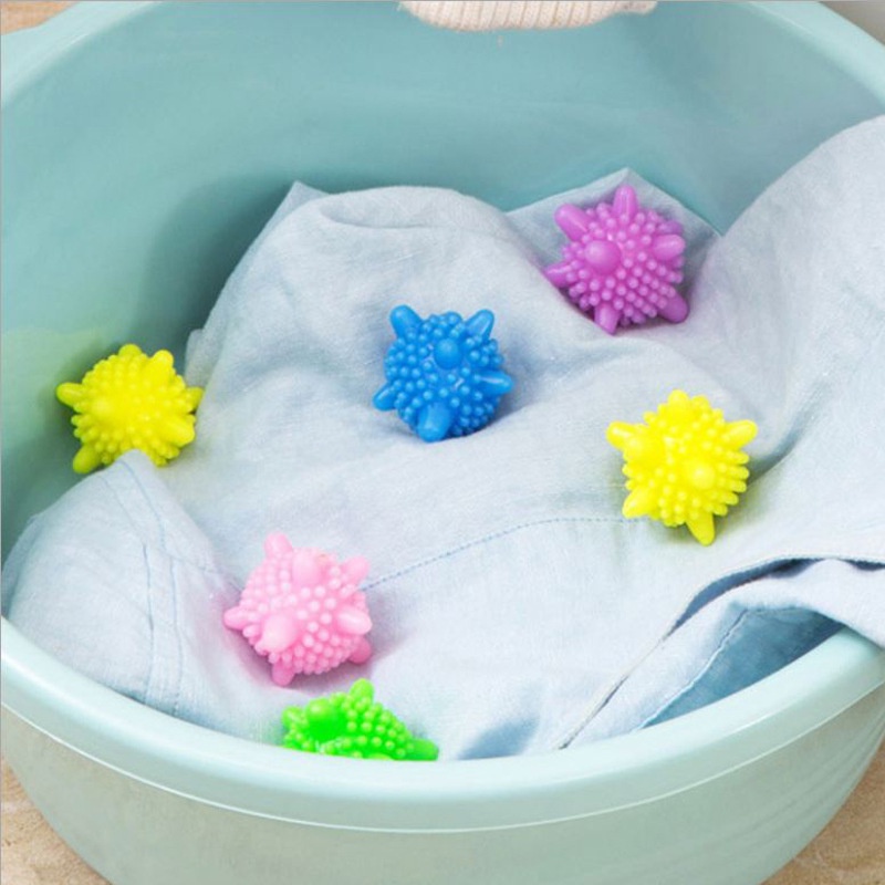 Bóng giặt quần áo - bóng gai gặt sạch quần áo - bóng giặt sinh học làm mềm vài cho máy giặt - Boomart