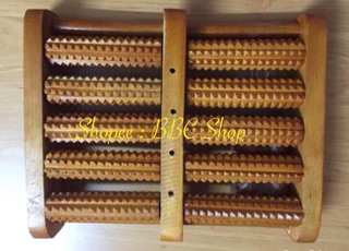 Con lăn Massage chân gỗ lớn