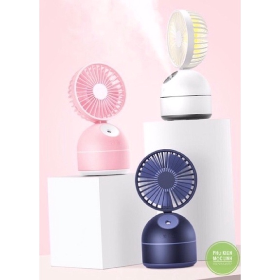 ❄️CHÍNH HÃNG YOOBAO ❄️ Quạt Phun Sương Tích Điện 9 Tiếng 2000mAh F09 Để bàn