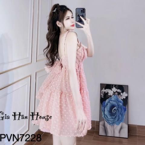 Đầm Xô Hột Có Mút Có Lót Hở Lưng Siêu Hot Cho Các Chị Em UP