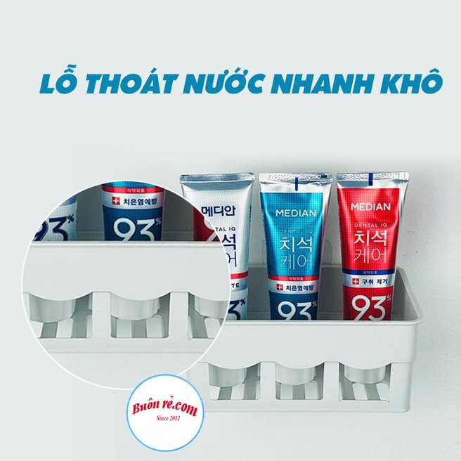 Khay đựng đồ dán tường cao cấp Việt Nhật - 014420 – Khay đựng vật dụng đa năng, khay đựng đồ nhà tắm, nhà bếp