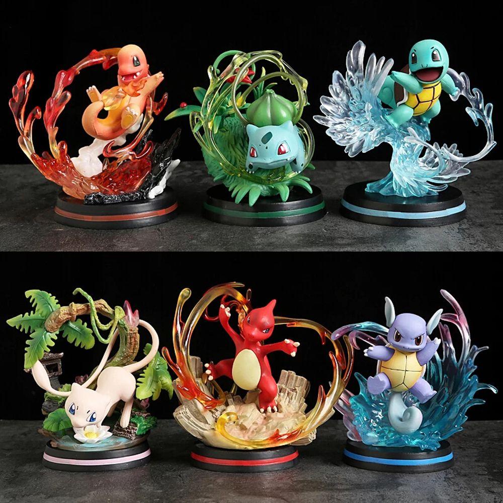 LILYES Mô Hình Đồ Chơi Nhân Vật Mewtwo Trong Pokemon Bằng PVC