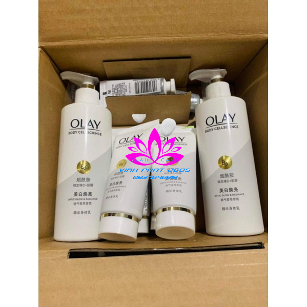 Hàng Chuẩn Nha Khách. Dưỡng Thể Olay B3+ tuyp 65ml