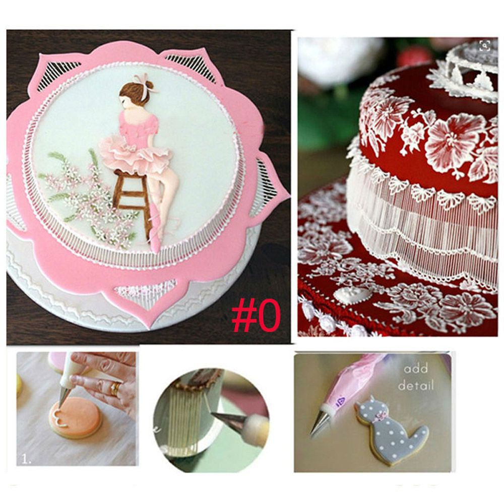 Set 1 / 7 Đui Bắt Kem Trang Trí Bánh Bằng Thép Không Gỉ