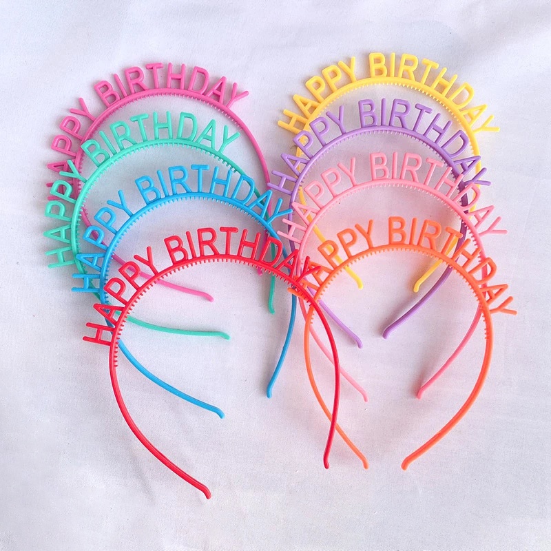 1 Băng Đô Chữ Happy Birthday Cho Bé