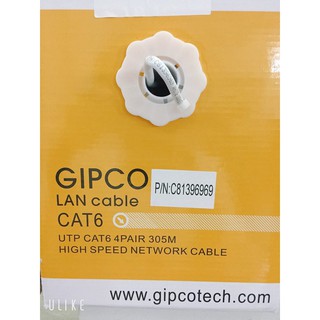 Cable Mạng GIPCO UTP CAT5E CAT6E