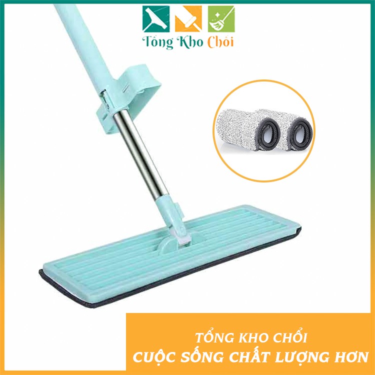 Cây lau nhà chính hãng PULITO, Chổi lau nhà tự vắt với đầu xoay 360 độ vệ sinh nhà cửa tiện dụng LS-CLN-M1