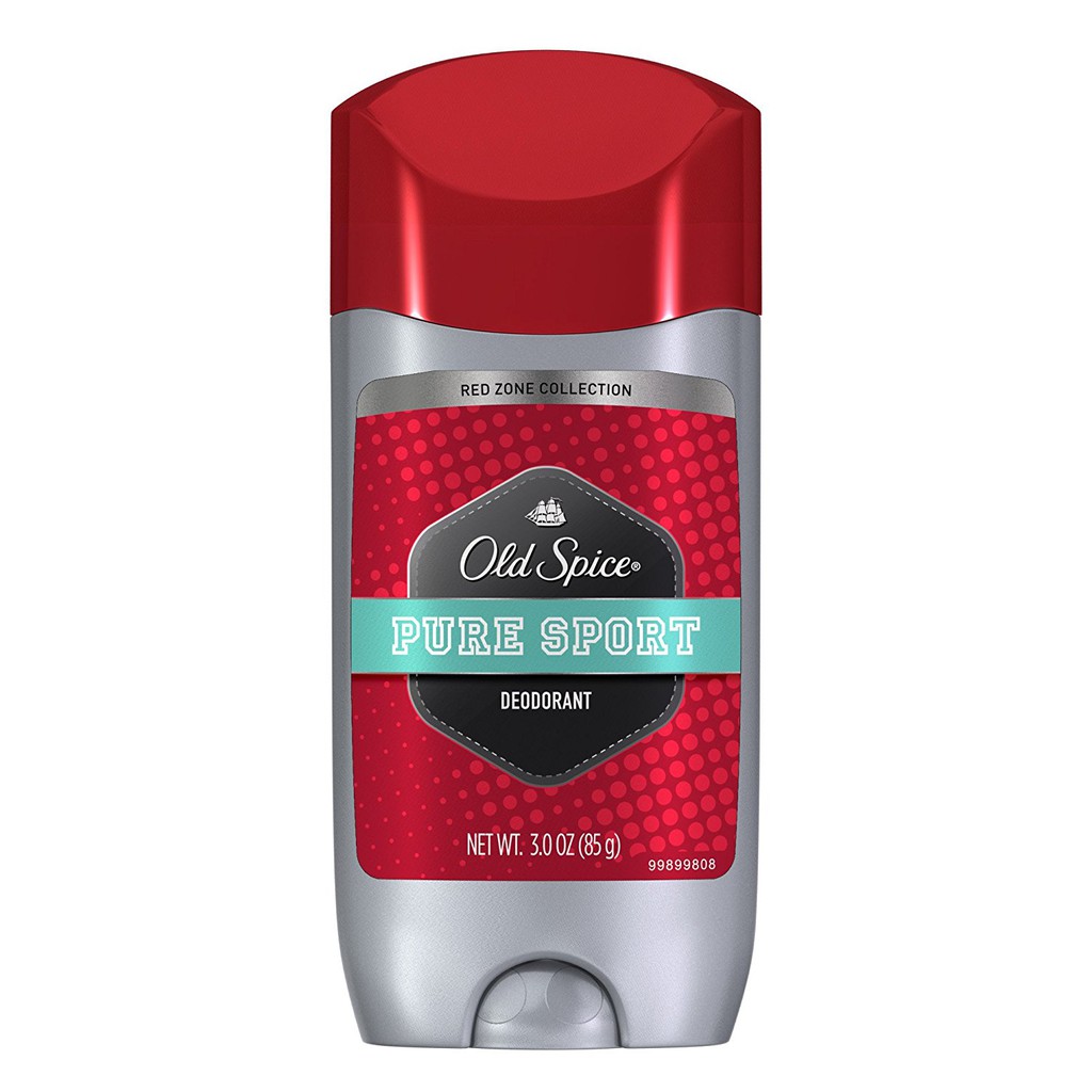 Lăn sáp khử mùi nam Old Spice Red Zone Pure Sport Men's Deodorant 85g (Mỹ)
