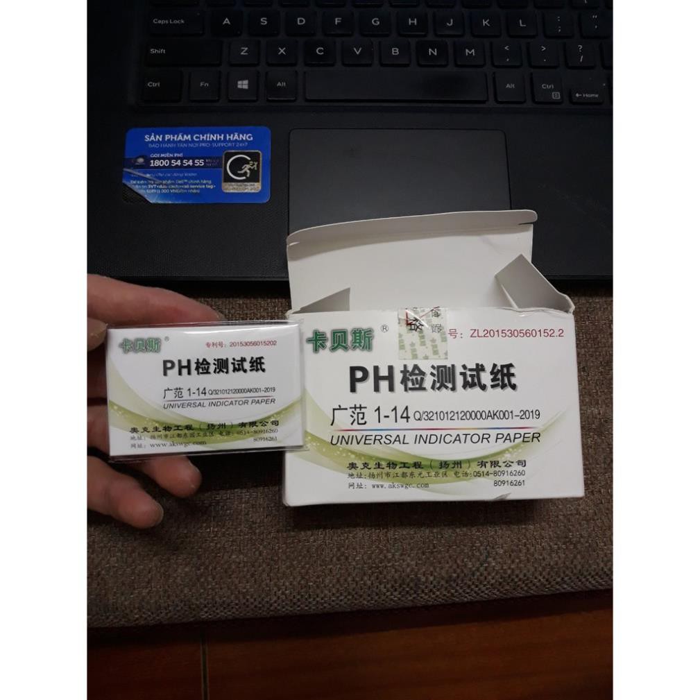 Giấy quì test Ph Dụng cụ kiểm tra PH giá rẻ nhất