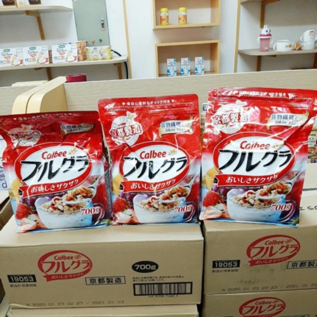 Date 11.2021 Ngũ cốc Calbee Nhật Bản vị tổng hợp | BigBuy360 - bigbuy360.vn
