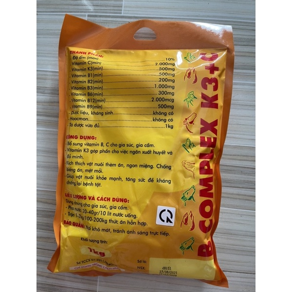 B COMPLEX K3 + C 1kg