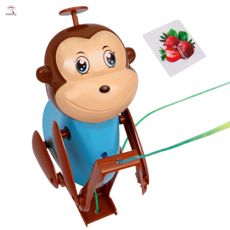 Đồ Chơi Hình Chú Khỉ Leo Cây Lên Dây Cót Có Hiệu Ứng Âm Thanh Mới