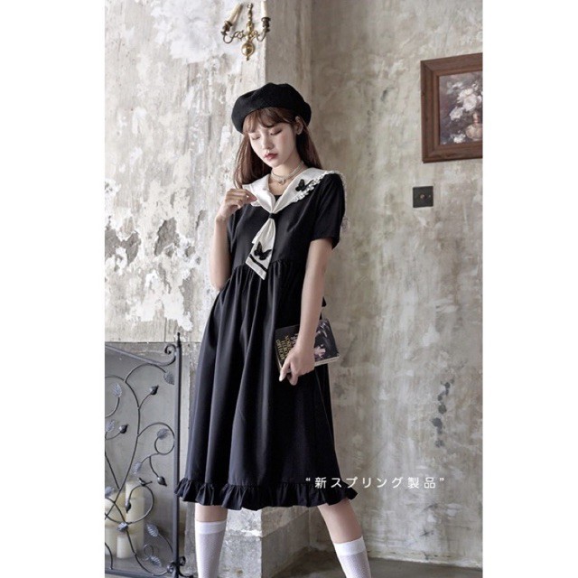 Đầm / Váy babydoll thuỷ thủ