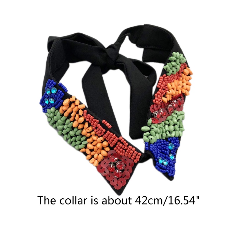 Vòng Cổ Choker Đính Hạt Có Thể Tháo Rời