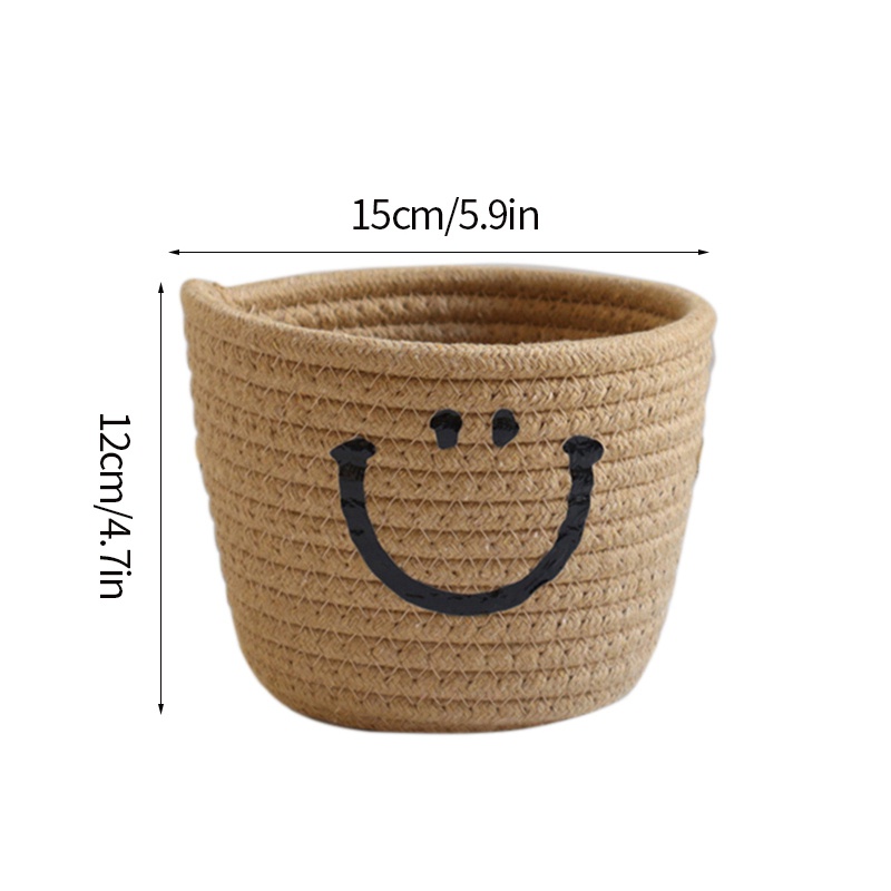 Giỏ Đựng Đồ Dùng Để Bàn Bằng Cotton Nhiều Màu Sắc Tiện Dụng