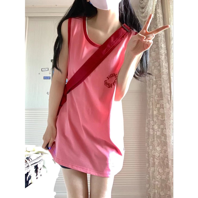 Áo Thun Không Tay Dáng Rộng Thời Trang Mùa Hè Dành Cho Nữ