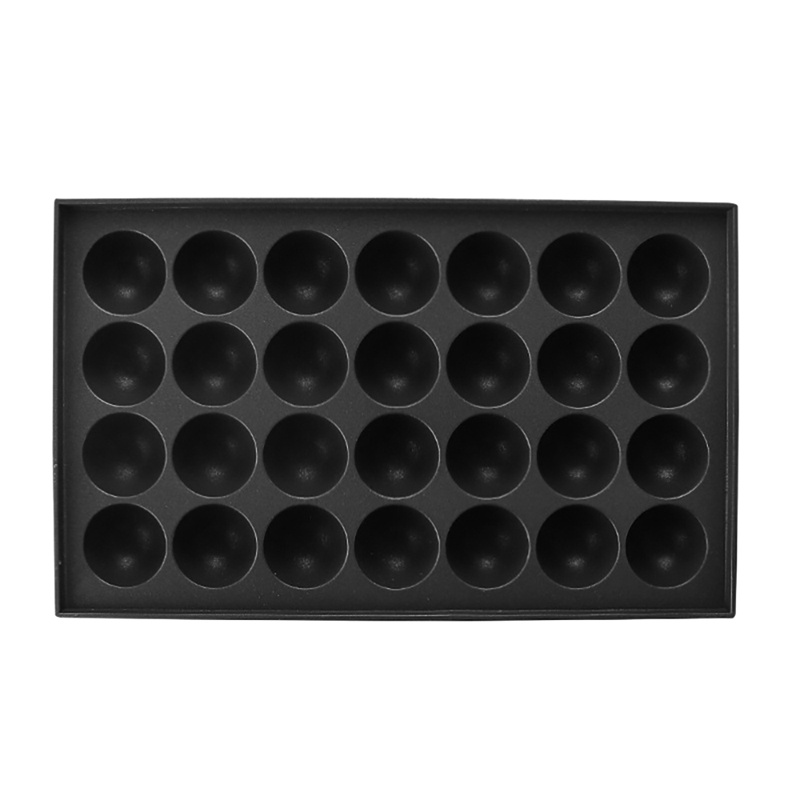 Khay nhôm làm bánh takoyaki 28 ô 4cm