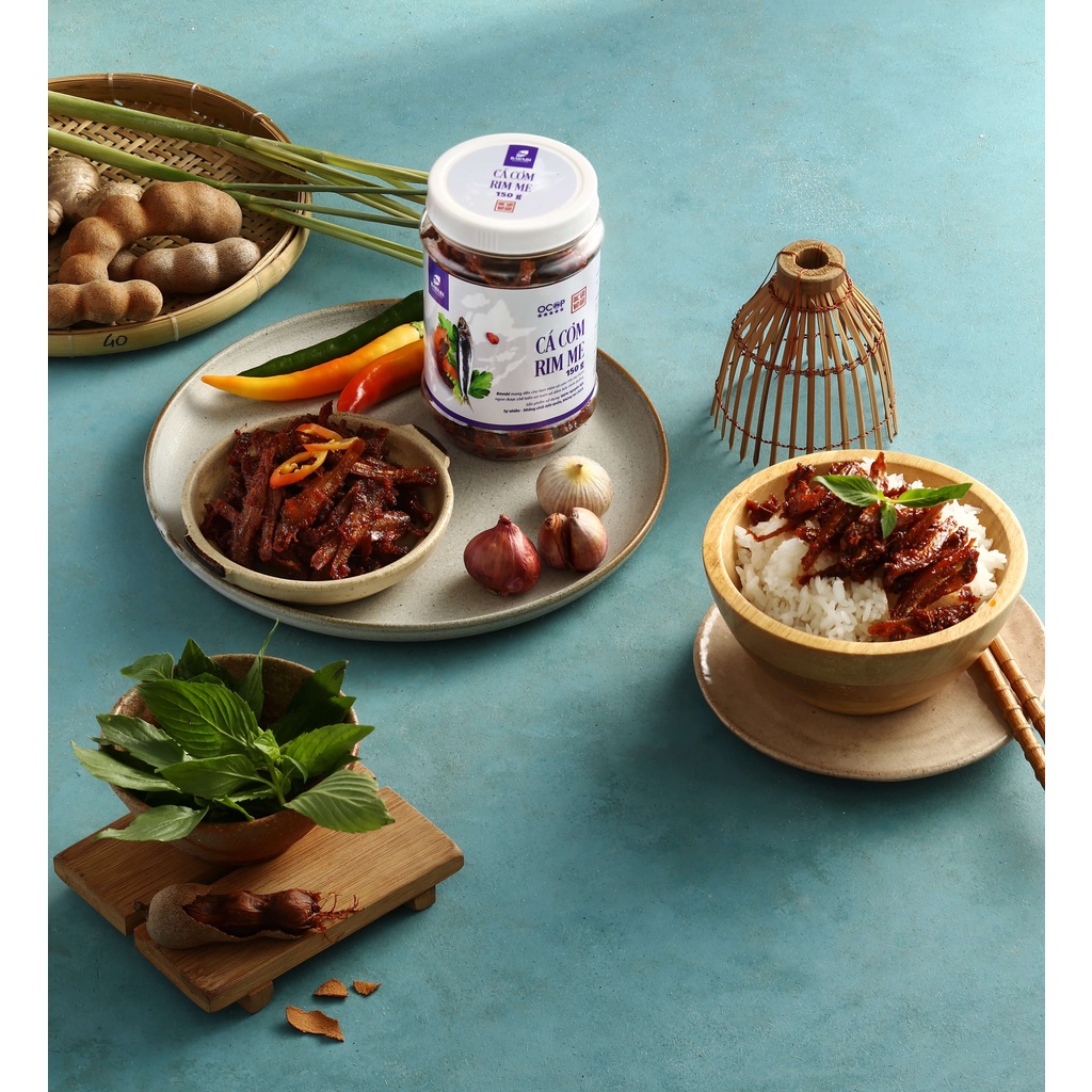 Cá Cơm Rim Me BAVABI 150g Thơm Ngon Chuẩn Vị, Đồ Ăn Vặt Ngon Rẻ | Đặc Sản Quảng Ninh