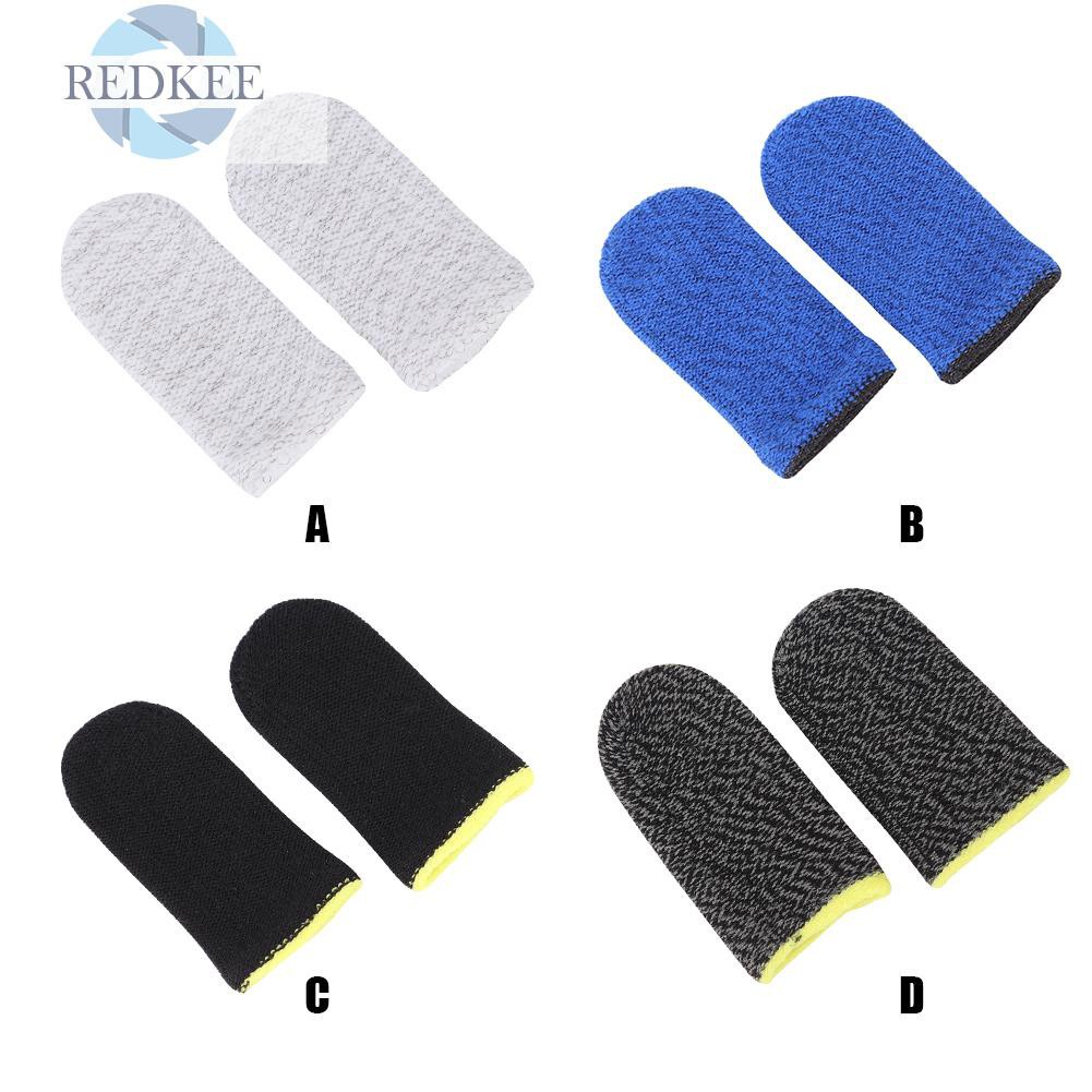 Bộ 2 Vỏ Bọc Ngón Tay Chơi Game Thoáng Khí Chống Mồ Hôi Tiện Dụng