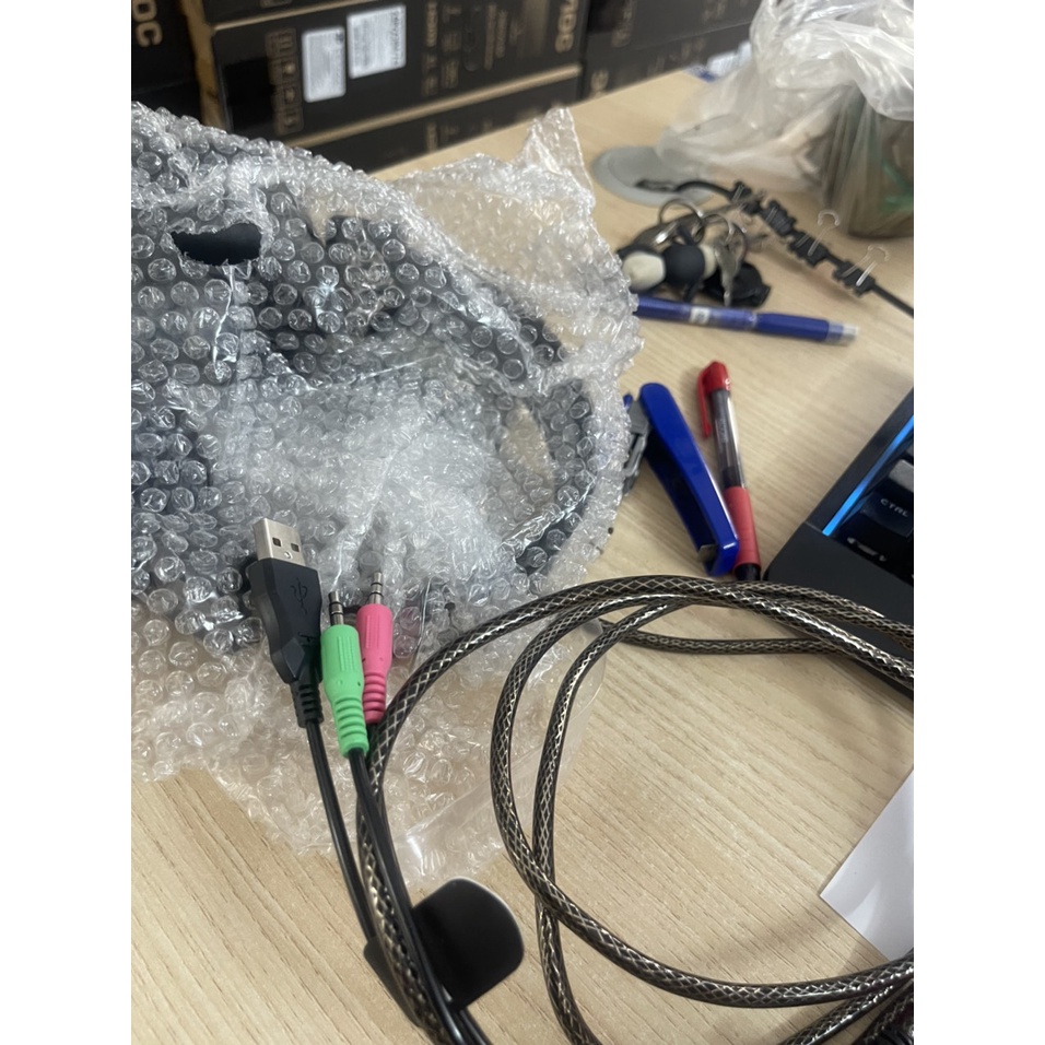 Tai nghe Gaming có Mic E-Dra EH401 RGB Led Bass căng tung nóc  I Head phone E-Dra EH401 RGB LED