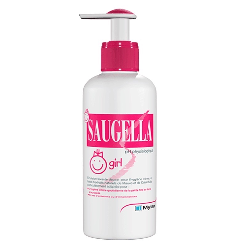 Dung dịch vệ sinh cho bé gái Saugela girl 200ml