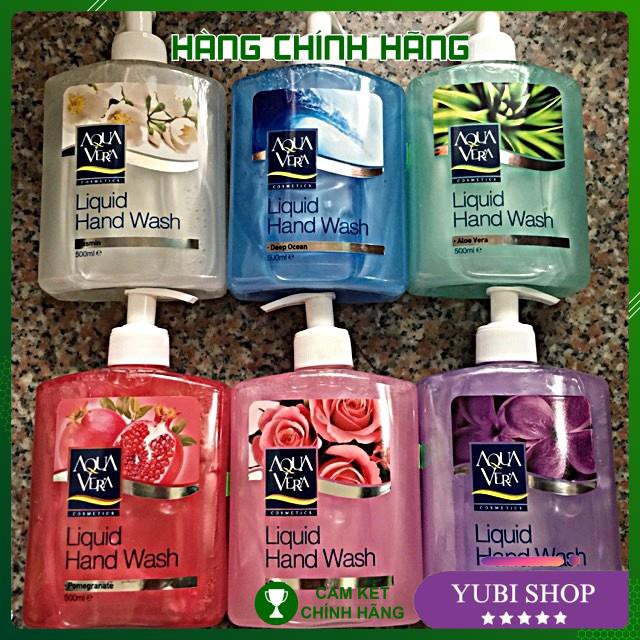 Nước Rửa Tay Diệt Khuẩn Aqua Vera Chính Hãng 500ml - Thổ Nhĩ Kì  - Hot