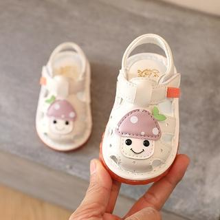 Sandal Dép Tập Đi Quai Hậu Cho Bé Trai Bé Gái có kèn kêu tít tít Chống Trơn Chống Vấp Từ 0 - 2 Tuổi Phuong linh 86 E59