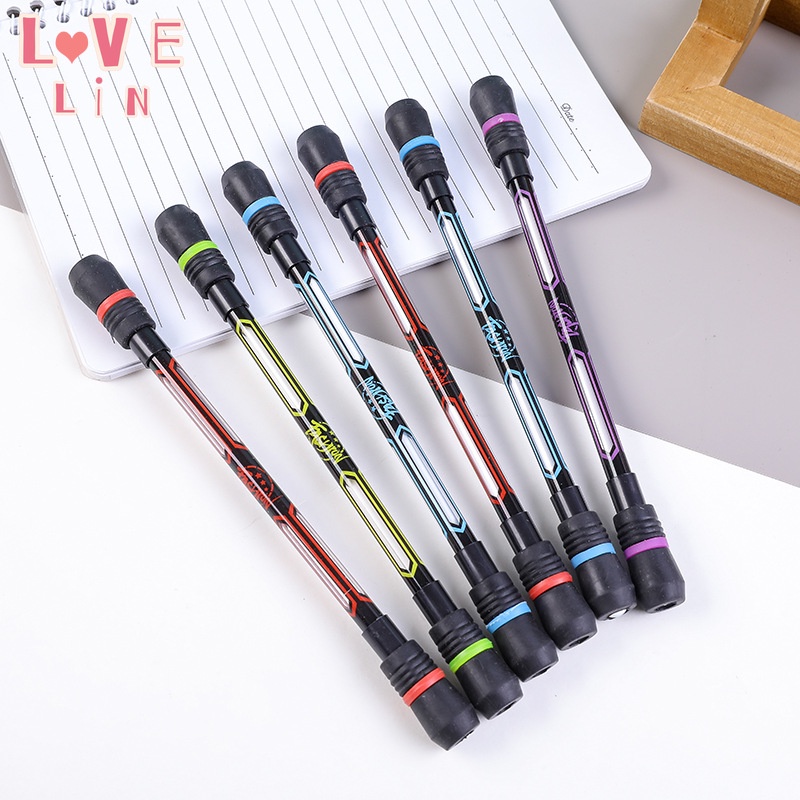 【lovelin】Bút Gel Nén Đầy Màu Sắc Dùng Làm Đồ Chơi Phát Triển Trí Thông Minh Cho Người Mới Bắt Đầu Có Thể Thay Thế Ruột Bút