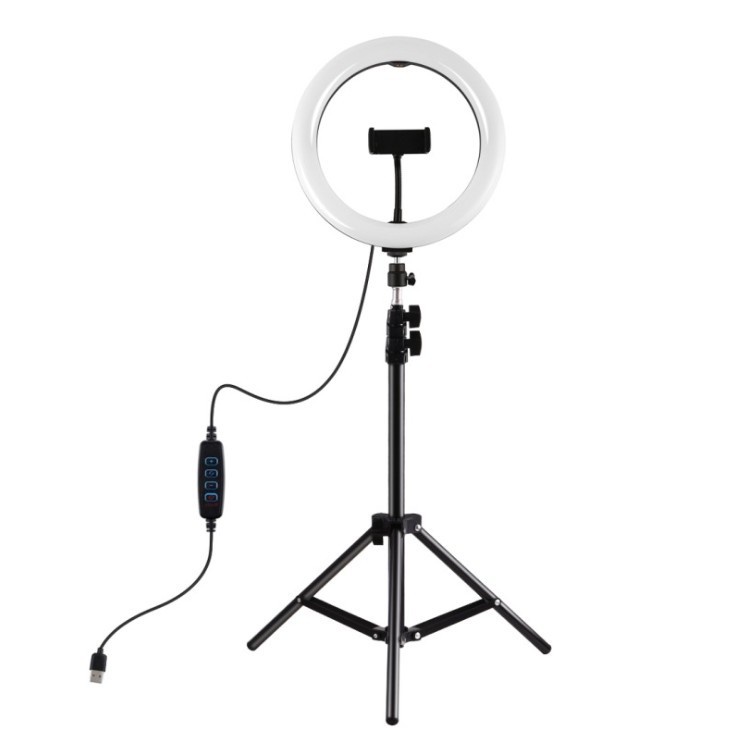 Đèn Livestream size 26 30 36 45 cm và chân 2m1 Hỗ Trợ Chụp Ảnh Make up Trang Điểm nhiều Chế Độ Sáng