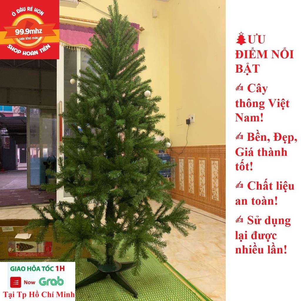 Cây Thông Noel 1m8 Trang Trí Giáng Sinh Tặng Kèm 3 Dây Kim Tuyến 1 Ngôi Sao Cây Thông Hàng Cao Cấp Lá Dầy Tán Rộng