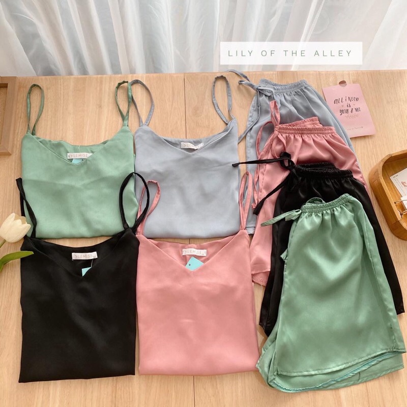 Bộ 2 dây lụa trơn