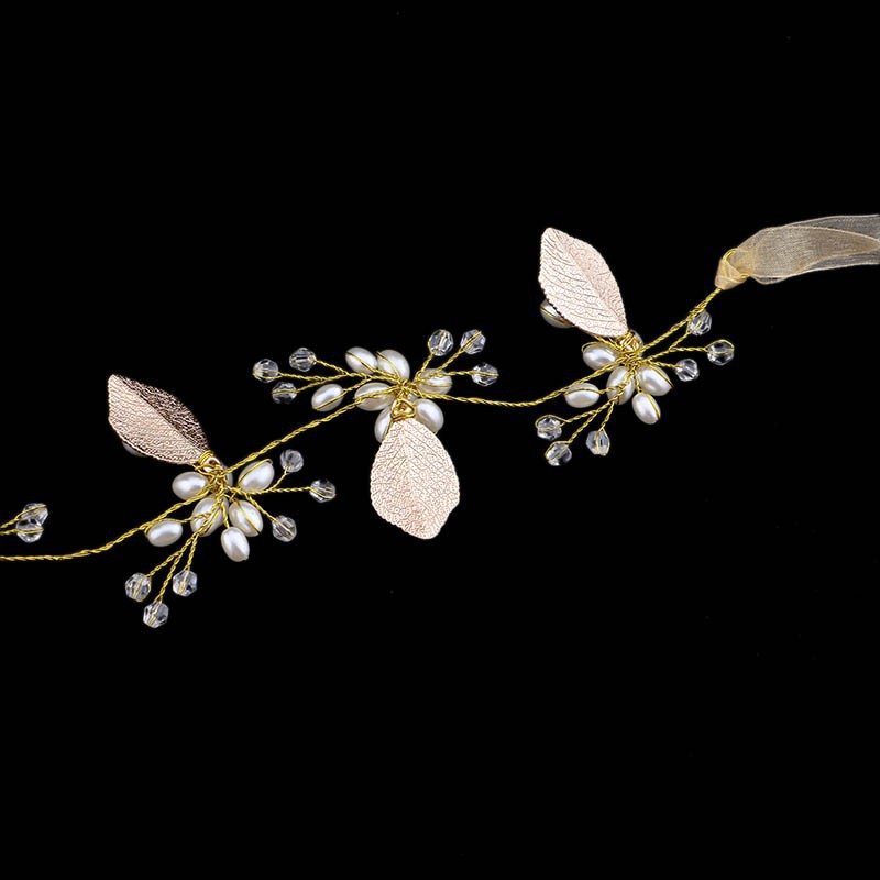 Băng đô tóc kiểu dáng sang trọng quý phái cho cô dâu