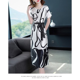 Đầm Suông Cột Eo Sang Đẹp MSNN1358