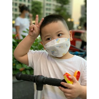 10 cái khẩu trang KF94 size em bé 4-8 tuổi
