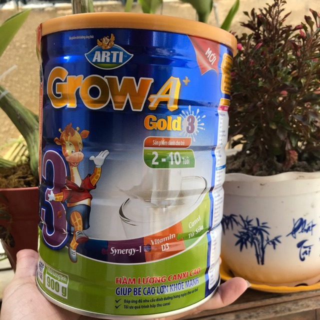 [ GIÁ KHUYẾN MÃI ] ARTI GROW A+ GOLD 3 900g ( ảnh thật )