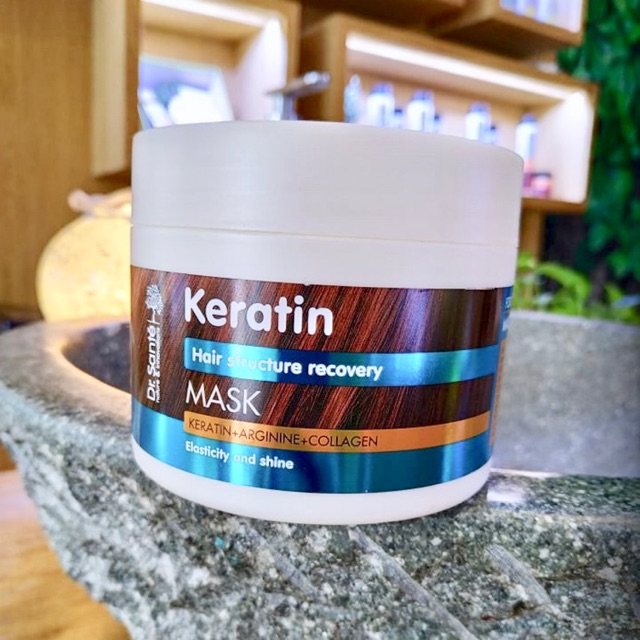 Ủ tóc Keratin Dr sante phục hồi mượt tóc