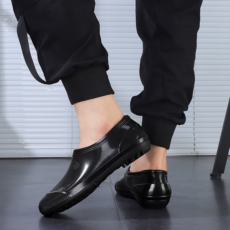 Ủng Cao Su Đi Mưa Chống Thấm Nước Chống Trượt Thời Trang Cho Nam