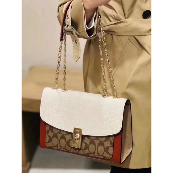💃👛TÚI COACH LANE Shouder Bag In Signature Canvas 26?cm