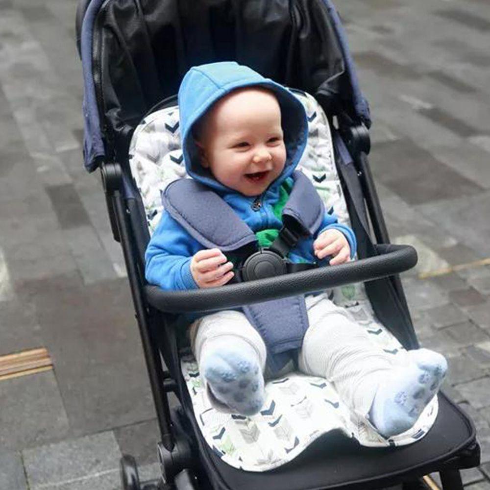 Đệm Lót Xe Đẩy Em Bé Bằng Vải Cotton Thoải Mái Họa Tiết Khủng Long Koala