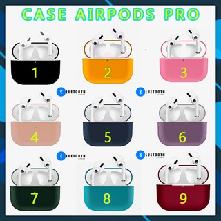 Vỏ ốp case Airpod Pro⚡FREESHIP⚡ airpods silicone 1/2/i12/i9/i7/tws/Pro trơn bảo vệ tai nghe không dây bluetooth