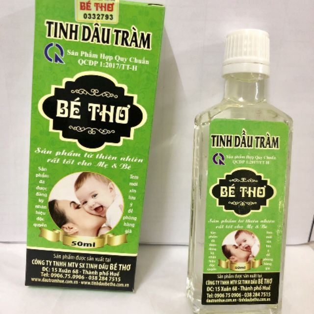 Tinh Dầu tràm bé Thơ 50ml