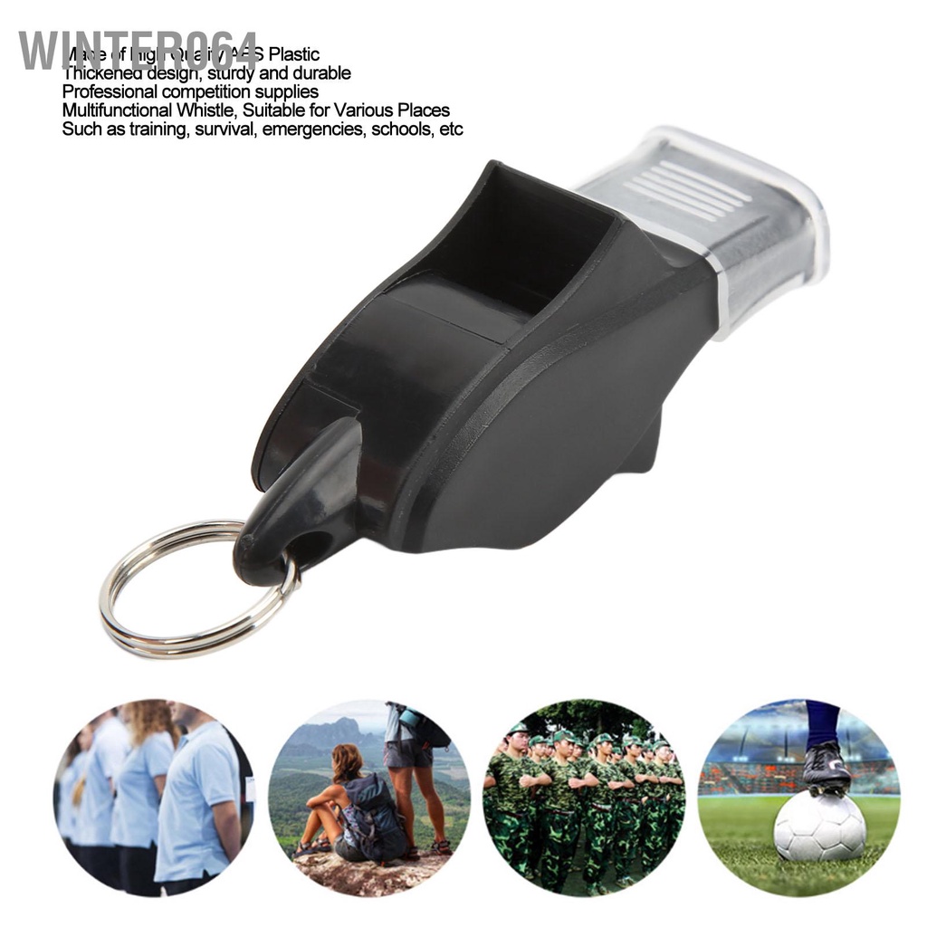 Còi thể thao bằng nhựa âm thanh lớn có dây buộc để trọng tài huấn luyện Trường tồn tại Winter064