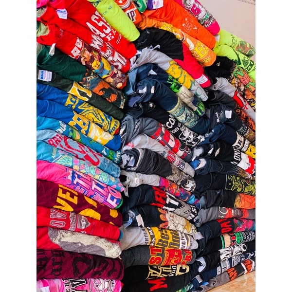 50k/2c Áo thun 2hand _ Phông mỹ unisex có size
