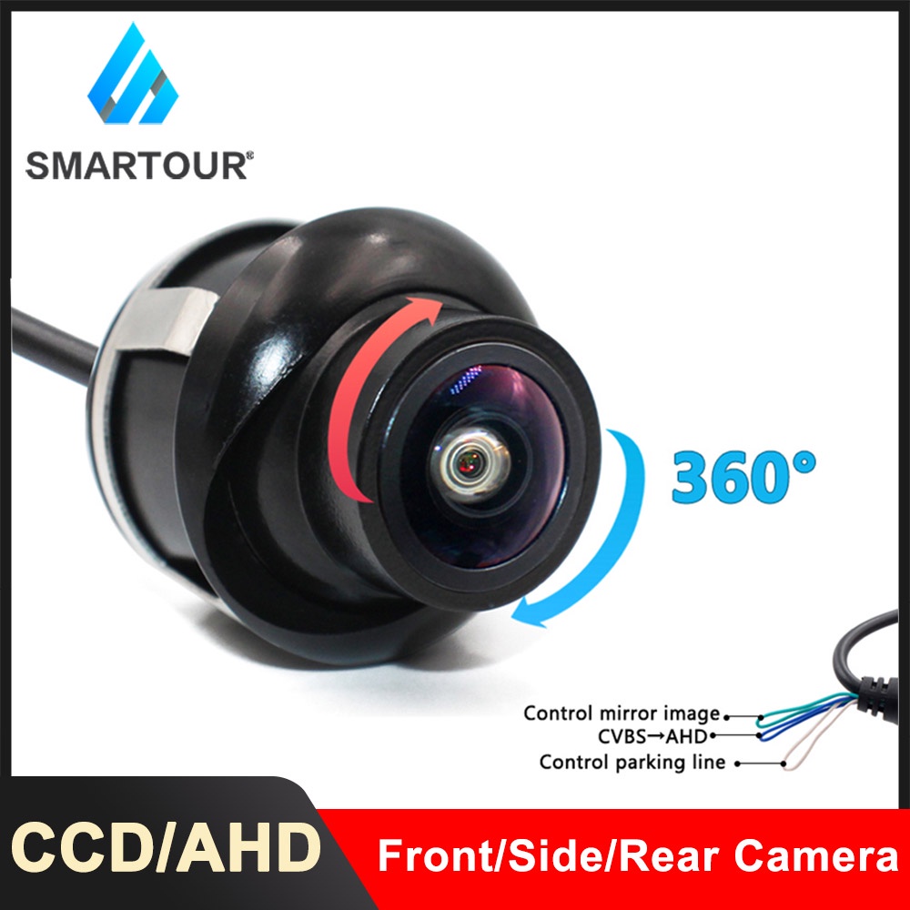 Camera Trước Sau Xoay 170 Độ AHD Quay 360 Độ Cho Xe Hơi