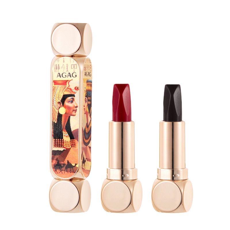 Son 6 Màu AGAG Siêu Lì Lên Màu Chuẩn Đẹp Mềm Mịn Không Khô Môi