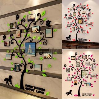 Decal Dán Tường Cây Khung Ảnh Gia Đình