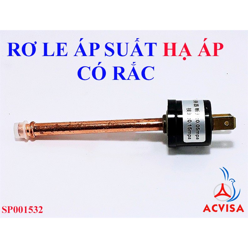 Rơle áp suất thấp YK-0.15/0.05 chân rắc (Hoặc Dây dẫn)