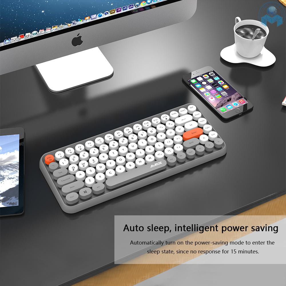 Bàn phím Bluetooth Ajazz 308i 104 chuyên nghiệp cho hệ điều hành Windows 10 | BigBuy360 - bigbuy360.vn